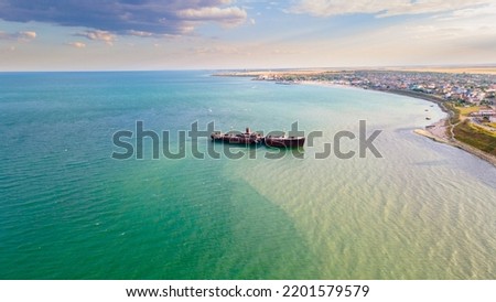 Similar – Aerial View Of Costinesti Beach Resort In Romania At The Black Sea