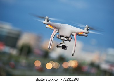 drone quadcopter with digital camera - Shutterstock ID 782313298