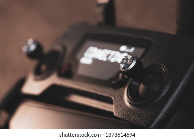  drone quadcopter tx transmitter. - Shutterstock ID 1373614694