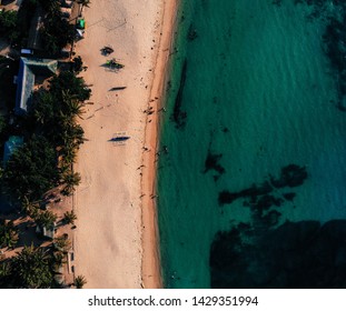 Drone Shot Of Pagudpod Beach