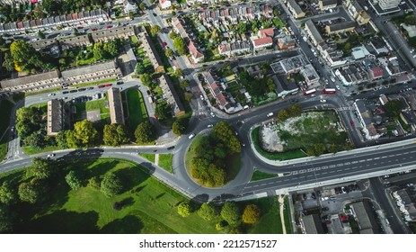 Drone Shots Of Parts Of The Uk