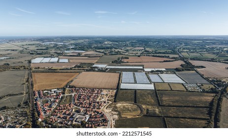 Drone Shots Of Parts Of The Uk