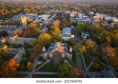 Drone Sunrise in Princeton New Jersey  - Shutterstock ID 2217650741