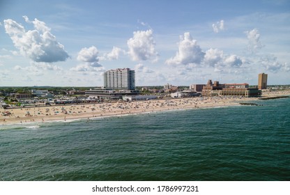 Drone Sunset Of Asbury Park NJ