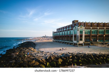 Drone Sunset Of Asbury Park NJ