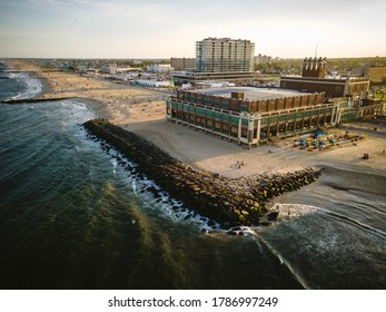 Drone Sunset Of Asbury Park NJ