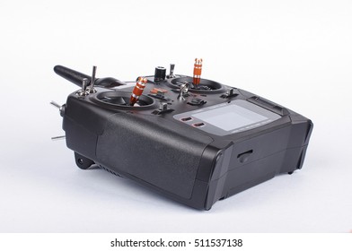 Drone telemetry system isolated on the gray background