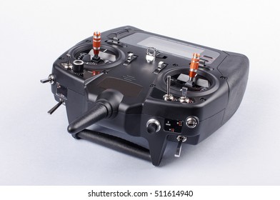 Drone telemetry system isolated on the gray background