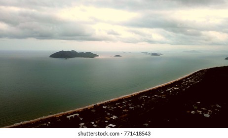 Drone Veiw Of Dunk Island