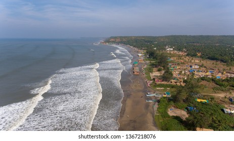 Drone View Of Beach