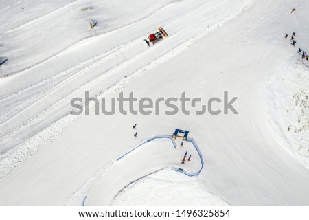 Similar – liften Winter Wintersport