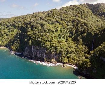 Drone View On Cocos Island, Costa Rica