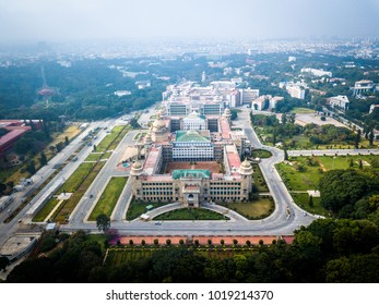 Drone View Of Raj Bhavan In Bangalore India