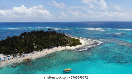 Drone View Of San Andres, Colombia