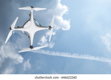 Drones Flying in the sky Technique