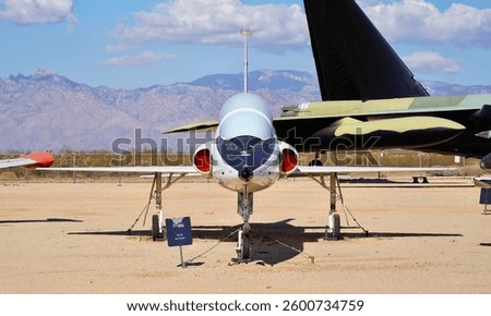 A Dront View of a Small Jet Airplane