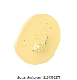 Drop Of Hydrophilic Oil On White Background