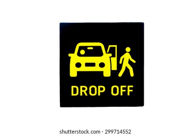 Drop Off Car Signage