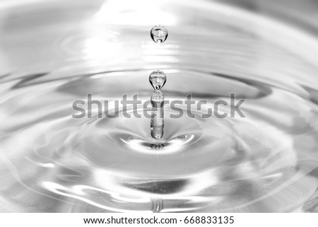 Similar – Image, Stock Photo WaterDrop III Bathroom