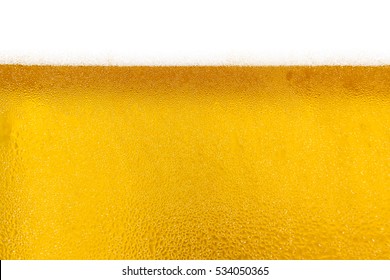 Droplets on freshly poured beer, droplets on freshly poured beer background and texture - Shutterstock ID 534050365