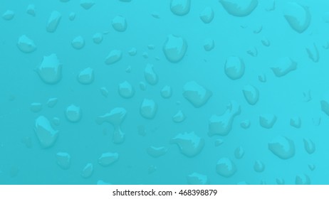 Drops on a red background. Spray water. - Shutterstock ID 468398879