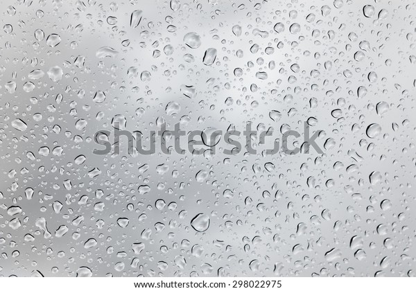 Drops of\
rain on glass , rain drops on clear\
window