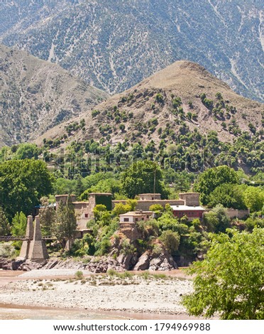 drosh fort in Chitral , landscapes of Khyber Pakhtunkhwa  , Pakistan 