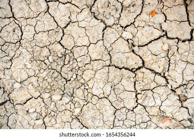 Drought Dry Soil Due To Variable Weather