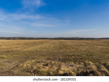 Drought On The Field In The Central Europe, Poland