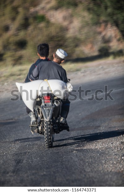 motorcycle in a bag