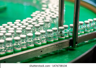 drug manufacturing bottling line at the enterprise