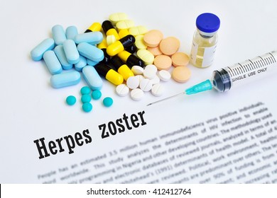 Drugs For Herpes Zoster Treatment