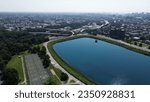 Druid Hill Park is a 745-acre (3.01 km2) urban park in northwest Baltimore, Maryland. Its boundaries are marked by Druid Park Drive (north), Swann Drive and Reisterstown Road (west and south).