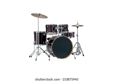 Drum Isolated On White