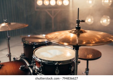 Drum kit, percussion instrument, beat set, nobody
