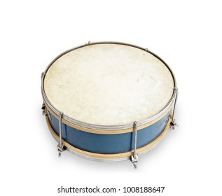 Drum On A White Background