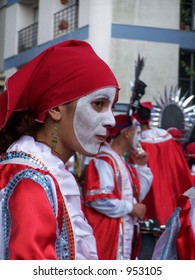 Drummer. Carnival 