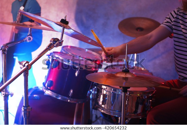 Drummer Studio Music Concept Stock Photo 309543464 | Shutterstock
