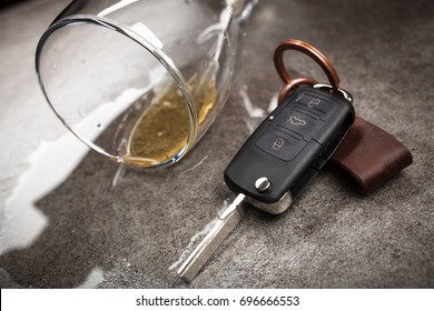 Drunk Driving Concept