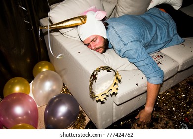 Drunk people in a party - Shutterstock ID 777424762