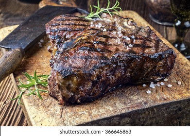 Dry Aged Barbecue Porterhouse Steak