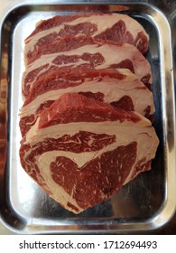 Dry Aged Entrecôte Trimmed And Cut