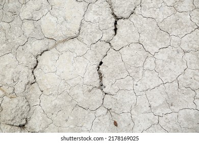 Dry, Arid Sandy Ground, Desertification Of The Earth