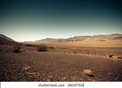 Dry & Barren Land Terrain Like Mars