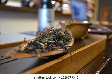 Dry Black Loose Leaf Tea