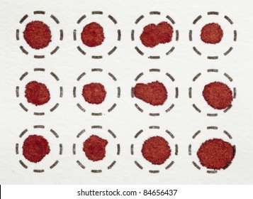 Dry Blood Spots On A Fiber Filter For Laboratory Analysis