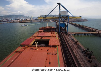 Dry Bulk Cargo Ship.