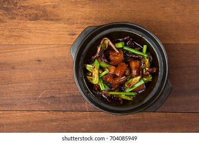 dry chilli ba kut teh , malaysian pork stew