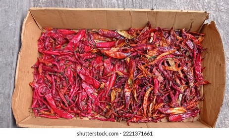 Dry Chillies In The Sun To Make Them Last Longer And Not Rotten