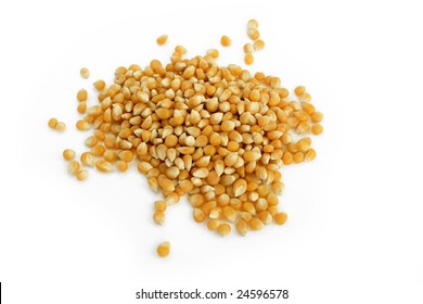dry corn kernels